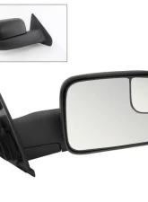 Xtune Right Passenger Side Manual Extendable Manual Adjust Mirror Dodge Ram 1500 | 2500 | 3500 2002-2009                                     - MIR-DRAM02-MA-R - Image 4