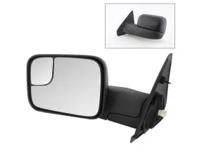 Xtune Left Driver Side Manual Extendable Power Heated Adjust Mirror Dodge Ram 1500 | 2500 | 3500 2002-2009