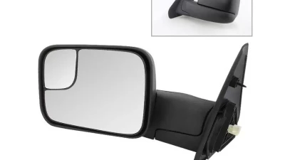 Xtune Left Driver Side Manual Extendable Power Heated Adjust Mirror Dodge Ram 1500 | 2500 | 3500 2002-2009                                     - MIR-DRAM02-PW-L - Image 4