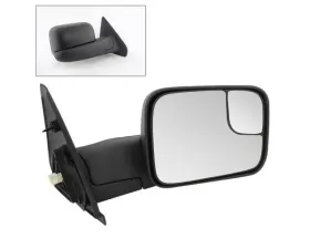 Xtune Right Passenger Side Manual Extendable Power Heated Adjust Mirror Dodge Ram 1500 | 2500 | 3500 2002-2009