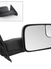 Xtune Right Passenger Side Manual Extendable Power Heated Adjust Mirror Dodge Ram 1500 | 2500 | 3500 2002-2009                                     - MIR-DRAM02-PW-R - Image 4