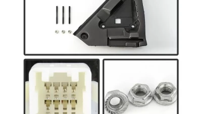 Xtune Right Passenger Side Manual Extendable Power Heated Adjust Mirror Dodge Ram 1500 | 2500 | 3500 2002-2009                                     - MIR-DRAM02-PW-R - Image 3