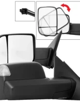 Xtune G2 Manual Extendable Manual Heated Adjust Mirror Set Dodge Ram 1500 | 2500 | 3500 2002-2009                                     - MIR-DRAM02S-G2-MA-SET - Image 10