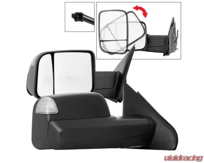 Xtune G2 Manual Extendable Manual Heated Adjust Mirror Set Dodge Ram 1500 | 2500 | 3500 2002-2009 - MIR-DRAM02S-G2-MA-SET