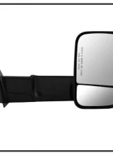 Xtune G2 Manual Extendable Manual Heated Adjust Mirror Set Dodge Ram 1500 | 2500 | 3500 2002-2009                                     - MIR-DRAM02S-G2-MA-SET - Image 4