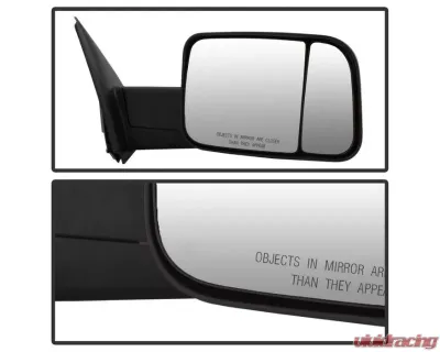 Xtune G2 Manual Extendable Manual Heated Adjust Mirror Set Dodge Ram 1500 | 2500 | 3500 2002-2009 - MIR-DRAM02S-G2-MA-SET
