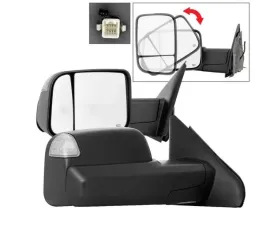 Xtune G2 Manual Extendable Power Heated Adjust Mirror Set Dodge Ram 1500 | 2500 | 3500 2002-2009