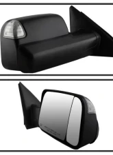 Xtune G2 Manual Extendable Power Heated Adjust Mirror Set Dodge Ram 1500 | 2500 | 3500 2002-2009                                     - MIR-DRAM02S-G2-PW-SET - Image 3