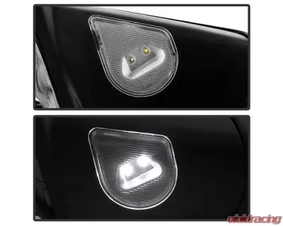 Xtune Left Driver Side Manual Extendable Power Heated Adjust Mirror with LED Signal Black Housing Dodge Ram | Ram 2009-2012 - MIR-DRAM09S-PWH-L