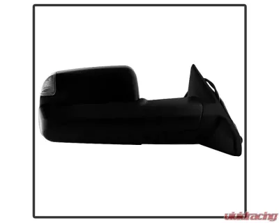 Xtune Right Passenger Side Manual Extendable Power Heated Adjust Mirror with LED Signal Black Housing Dodge Ram | Ram 2009-2012 - MIR-DRAM09S-PWH-R