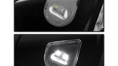 Xtune Right Passenger Side Manual Extendable Power Heated Adjust Mirror with LED Signal Black Housing Dodge Ram | Ram 2009-2012                                     - MIR-DRAM09S-PWH-R - Image 7