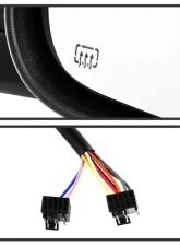 Xtune Right Passenger Side Manual Extendable Power Heated Adjust Mirror with LED Signal Black Housing Dodge Ram | Ram 2009-2012                                     - MIR-DRAM09S-PWH-R - Image 8