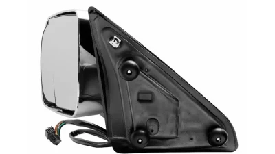 Xtune Left Driver Side Manual Extendable Power Heated Adjust Mirror with LED Signal Chrome Housing Dodge Ram | Ram 2009-2012                                     - MIR-DRAM10-PW-L - Image 2