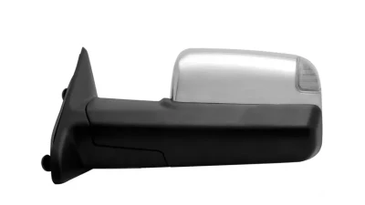 Xtune Left Driver Side Manual Extendable Power Heated Adjust Mirror with LED Signal Chrome Housing Dodge Ram | Ram 2009-2012                                     - MIR-DRAM10-PW-L - Image 3