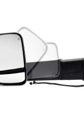 Xtune Left Driver Side Manual Extendable Power Heated Adjust Mirror with LED Signal Chrome Housing Dodge Ram | Ram 2009-2012                                     - MIR-DRAM10-PW-L - Image 7