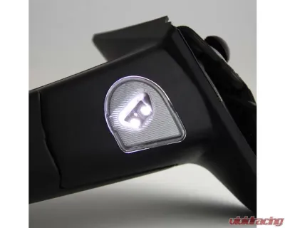 Xtune Left Driver Side Manual Extendable Power Heated Adjust Mirror with LED Signal Chrome Housing Dodge Ram | Ram 2009-2012 - MIR-DRAM10-PW-L