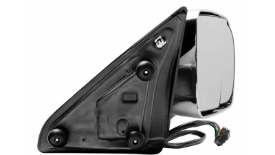 Xtune Right Passenger Side Manual Extendable Power Heated Adjust Mirror with LED Signal Chrome Housing Dodge Ram | Ram 2009-2012                                     - MIR-DRAM10-PW-R - Image 2