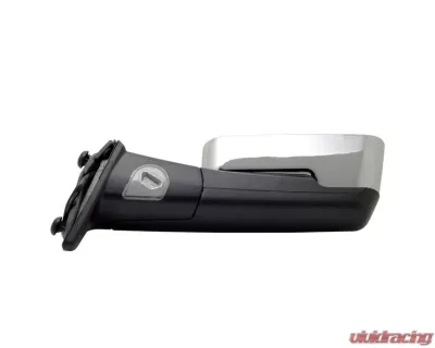 Xtune Right Passenger Side Manual Extendable Power Heated Adjust Mirror with LED Signal Chrome Housing Dodge Ram | Ram 2009-2012 - MIR-DRAM10-PW-R