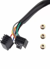 Xtune Right Passenger Side Manual Extendable Power Heated Adjust Mirror with LED Signal Chrome Housing Dodge Ram | Ram 2009-2012                                     - MIR-DRAM10-PW-R - Image 6