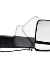 Xtune Right Passenger Side Manual Extendable Power Heated Adjust Mirror with LED Signal Chrome Housing Dodge Ram | Ram 2009-2012                                     - MIR-DRAM10-PW-R - Image 7
