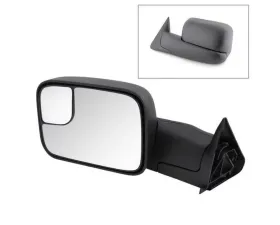 Xtune Left Driver Side Manual Extendable Manual Adjust Mirror Dodge Ram 1500 | 2500 | 3500 1994-2002