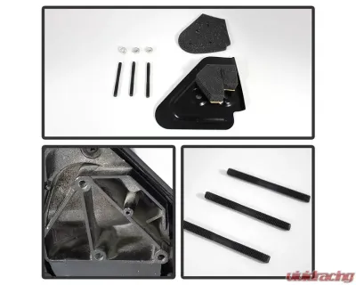 Xtune Left Driver Side Manual Extendable Manual Adjust Mirror Dodge Ram 1500 | 2500 | 3500 1994-2002 - MIR-DRAM94-MA-L