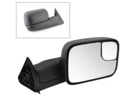 Xtune Right Passenger Side Manual Extendable Manual Adjust Mirror Dodge Ram 1500 | 2500 | 3500 1994-2002