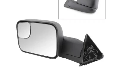 Xtune Left Driver Side Manual Extendable Power Adjust Mirror Dodge Ram 1500 | 2500 | 3500 1994-1997                                     - MIR-DRAM94-PW-L - Image 4