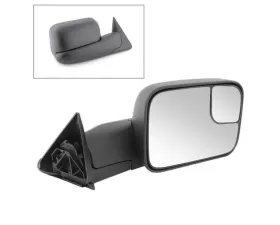Xtune Right Passenger Side Manual Extendable Power Adjust Mirror Dodge Ram 1500 | 2500 | 3500 1994-1997