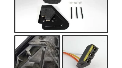 Xtune Right Passenger Side Manual Extendable Power Adjust Mirror Dodge Ram 1500 | 2500 | 3500 1994-1997                                     - MIR-DRAM94-PW-R - Image 3