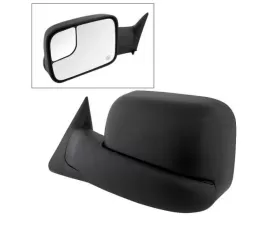 Xtune Left Driver Side Manual Extendable Power Heated Adjust Mirror Dodge Ram 1500 | 2500 | 3500 1998-2002