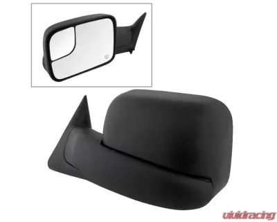 Xtune Left Driver Side Manual Extendable Power Heated Adjust Mirror Dodge Ram 1500 | 2500 | 3500 1998-2002 - MIR-DRAM98-PW-L