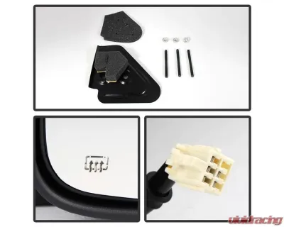 Xtune Right Passenger Side Manual Extendable Power Heated Adjust Mirror Dodge Ram 1500 | 2500 | 3500 1998-2002 - MIR-DRAM98-PW-R