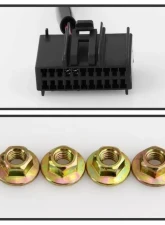 Xtune G4 Manual Smoke Sequential LED Signal Telescoping Mirrors Set Ford Superduty 2008-2015                                     - MIR-FDSD08S-G4-MA-RSM-SET - Image 5