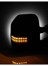Xtune G4 Manual Smoke Sequential LED Signal Telescoping Mirrors Set Ford Superduty 2008-2015                                     - MIR-FDSD08S-G4-MA-RSM-SET - Image 7