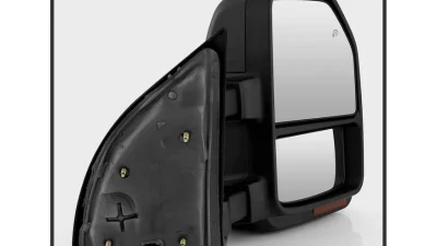 Xtune G4 Power Heated Adjust Mirror Sequential LED Signal Smoke Set Ford Superduty 2008-2015                                     - MIR-FDSD08S-G4-PW-RSM-SET - Image 2