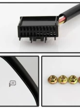 Xtune G4 Power Heated Adjust Mirror Sequential LED Signal Smoke Set Ford Superduty 2008-2015                                     - MIR-FDSD08S-G4-PW-RSM-SET - Image 5