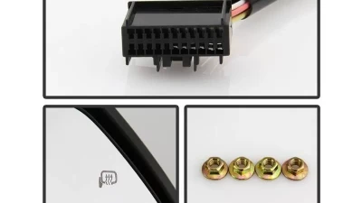 Xtune G4 Power Heated Adjust Mirror Sequential LED Signal Smoke Set Ford Superduty 2008-2015                                     - MIR-FDSD08S-G4-PW-RSM-SET - Image 5