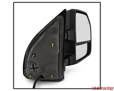Xtune G4 Power Heated Adjust Mirror LED Signal Smoke Set Ford Superduty 2008-2015 - MIR-FDSD08S-G4-PW-SM-SET