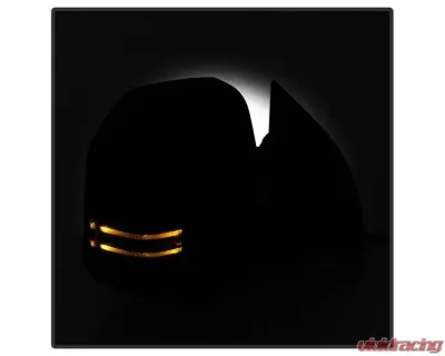 Xtune G4 Power Heated Adjust Mirror LED Signal Smoke Set Ford Superduty 2008-2015 - MIR-FDSD08S-G4-PW-SM-SET