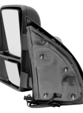 Xtune Left Driver Side Manual Extendable Manual Adjust Mirror with LED Signal Amber Ford Superduty 1999-2014                                     - MIR-FDSD08S-MA-AM-L - Image 2