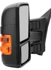 Xtune Left Driver Side Manual Extendable Manual Adjust Mirror with LED Signal Amber Ford Superduty 1999-2014                                     - MIR-FDSD08S-MA-AM-L - Image 4
