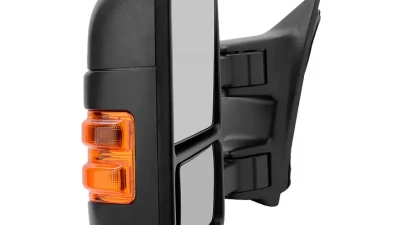 Xtune Left Driver Side Manual Extendable Manual Adjust Mirror with LED Signal Amber Ford Superduty 1999-2014                                     - MIR-FDSD08S-MA-AM-L - Image 4
