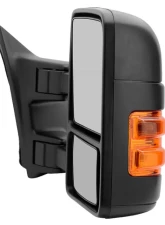 Xtune Right Passenger Side Manual Extendable Manual Adjust Mirror with LED Signal Amber Ford Superduty 1999-2014                                     - MIR-FDSD08S-MA-AM-R - Image 4