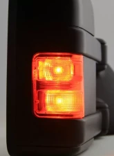 Xtune Right Passenger Side Manual Extendable Manual Adjust Mirror with LED Signal Amber Ford Superduty 1999-2014                                     - MIR-FDSD08S-MA-AM-R - Image 6
