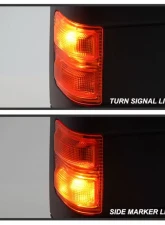 Xtune Right Passenger Side Manual Extendable Manual Adjust Mirror with LED Signal Amber Ford Superduty 1999-2014                                     - MIR-FDSD08S-MA-AM-R - Image 8