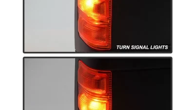 Xtune Right Passenger Side Manual Extendable Manual Adjust Mirror with LED Signal Amber Ford Superduty 1999-2014                                     - MIR-FDSD08S-MA-AM-R - Image 8