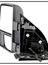 Xtune Left Driver Side Manual Extendable Power Heated Adjust Mirror with LED Signal Amber Ford Superduty 2008-2014                                     - MIR-FDSD08S-PW-AM-L - Image 6