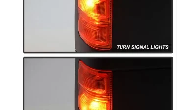 Xtune Right Passenger Side Manual Extendable Power Heated Adjust Mirror with LED Signal Amber Ford Superduty 2008-2014                                     - MIR-FDSD08S-PW-AM-R - Image 8