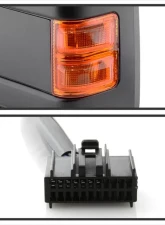Xtune Left and Right Manual Extendable Power Heated Adjust Mirror with LED Signal Amber Ford Superduty 2008-2015                                     - MIR-FDSD08S-PW-AM-SET - Image 3